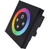 Tiardey Touch Panel a Parete RGB Dimmer DC12-24V Controller a Colori per Illuminazione a Strisce LED