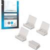 Litcessory Connettore da 6-Pin a Tagliare-Fine per Philips Hue Lightstrip Plus (4 Pezzi, Bianco - MICRO 6-PIN V4 / Solo Lightstrip)