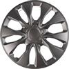 Start Copricerchio auto antracite singolo monte carlo 16'' in ABS