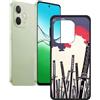 LCEHTOGYE Cover per Oppo A5 PRO CPH2711,Nero Custodie Morbido Silicone Case Ultra Sottile TPU Flessibile Protettiva Custodia per Oppo A5 PRO CPH2711 (6,67)- LH51