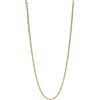 Purelei Collana fine vintage, in acciaio inox, placcato oro 14 carati, oro rosa o argento, 40-45 cm, larghezza 2,3 mm, perfetta per stratificazione, impermeabile, regolabile