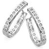 Orphelia - Orecchini da donna in argento Sterling 925 con zirconi, colore: bianco p258-m-5072