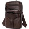 MOTALER Pelle Borsa da Cintura Uomo per Cellulare, Sacchetto Porta Smartphone Pelle Uomo, Borsa a Tracolla per Telefono Marsupio Borse Messenger Pochette da Cintura Portafoglio Fondina per Carte Borsello