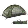 Oniissy Tenda da campeggio mimetica per 1 2 persone per escursioni all'aperto, design ultraleggero con protezione solare, tenda a cupola portatile da spiaggia, tenda da campeggio impermeabile all'aperto (1
