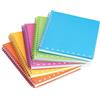 Pigna - Confezione 5 pezzi Quaderni A5 spiralati MONOCROMO FLUO PPL,righe