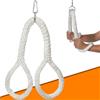 DASKING Corda Tricipiti per Cavi, Attrezzo Palestra Morbido per Lat Machine e Curl Bicipiti - Impugnatura Ergonomica Antiscivolo per Allenamento Sicuro - Accessorio Fitness per Home Gym e Bodybuilding