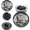RUBBER-STEEL BALLS 50 Palline in Gomma-Acciaio ad Alta Resistenza - Riutilizzabili, Munizioni per Paintball e Pistole da Allenamento/Difesa Domestica