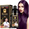 JRTTOSSE Tintura per capelli neri, Shampoo colorante per uomini e donne, per capelli grigi, Shampoo Para Canas, colorante 3 in 1, 16,9 Fl Oz (Purple)