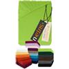 npluseins Lenzuolo con angoli classico in jersey - tanti colori e misure - 100% cotone 159.192, 70 x 140 cm, verde mela