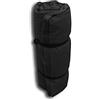 Futon On Line Futon Portatile Nero, 200x140x4 cm
