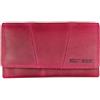 Belli Portafoglio da donna in pelle di alta qualità, vintage, in morbida pelle con RFID, 17,5 x 10 x 3 cm (larghezza x altezza x profondità), rosa., 17,5x10x3cm (B x H x T), Moderno