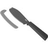 Kuhn Rikon Colori+ Coltello da sandwich - Coltello da pane e sandwich giapponese super affilato in acciaio inox con bordo smerlato, punta grattugia per burro freddo, guaina di sicurezza, lavabile in