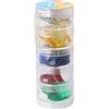 INNSPIRO Set di gemme decorative acriliche cerchi colori basici 25 mm. 40 u.Aprox