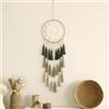 Artilady Acchiappasogni in macramè da appendere alla parete, grande acchiappasogni boho chic, decorazione da parete con nappe fatte a mano, decorazione colorata per camera da letto, regalo di benedizione per