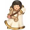 THUN, Angelo Amore con Freccia e Arco in Ceramica Decorata a Mano, Versione Grande, Linea Angel Love, 12 x 9.7 x 14.9 cm h