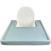 Alimos Ikea, tappetino per seggiolone, antiscivolo, senza BPA, copertura completa, in silicone, lavabile in lavastoviglie (etera)
