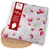 Navango® Cuscino Termico con Finissimi Semi di Fragole | Morbidissimo e Super Soffice al Tatto | Ideale per i Più Piccoli | Cuscino con Imbottitura di Semi di Fragola | ca 15x15cm, Cotone OEKO-Tex