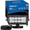 Wowled Portatile 36 W Proiettore Base Magnetica Led Barra Luce Offroad Guida Lavoro Lampada Flood Fascio Per Camion Auto Barca 4X4 Campo 12 V 24 V Nebbia