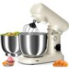 DOBBOR Frullatore Con Doppia Ciotola, 2,5 L + 3 L, Decespugliatore Elettrico A 10 Marce, 1500 W, Incluso Uovo, Coclea E Raschietto Piatto Per Cottura Domestica E Quotidiana