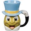 Disney Store Official Jiminy Cricket Sculpted Mug ? Pinocchio, regalo di inaugurazione della casa per uomini, donne e bambini