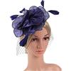 ISAKEN Fermagli per Capelli con Piume, Cerchietto per Capelli con Piume, Copricapo Sposa Vintage Accessori per Capelli Anni 20 Donna per Matrimonio Festa Cocktail Banchetto Carnevale
