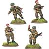 Warlord Games British Airborne Plotone Commanders - Miniature in resina scala 28 mm per Bolt Action altamente dettagliate della seconda guerra mondiale