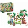 PLAYMOBIL Wiltopia 71142 Parco Giochi nella Giungla, per Grandi e Piccoli esploratori, Giocattoli sostenibili per Bambini, amazzonia Giocattoli Bambino dai 4 Anni in su