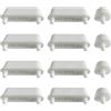 Fanmitrk 12 tamponi per sedile WC, tampone per WC, cuscinetti ammortizzanti per copriwater in legno