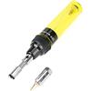 Ejoyous Mini Saldatore a Gas, Torcia per Saldatura, Regolazione Temperatura fino a 450°C, Fiamma fino a 1300°C, Giallo