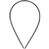 sourcing map Curvatubi a molla in PVC, diametro esterno 13 mm, lunghezza 1500 mm, molla piegatubi per tubi in idropotenza domestica, nero