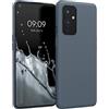 kwmobile Custodia Compatibile con OnePlus 9 (EU/NA Version) Cover - Back Case per Smartphone in Silicone TPU - Protezione Gommata - ardesia scuro