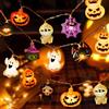 DIELIANHUA Catena Luminosa Halloween, 3 M 20 LEDs Luci Halloween Decorazioni, Ghirlanda Luminosa Halloweens, Adatto per Halloweens, Carnevale, Decorazioni per Interni Ed Esterni/C