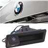 Honeyhouse Retrocamera Auto, Telecamera per Retrovisione con Maniglia per Bagagliaio da 170 gradi, Telecamera Posteriore per Parcheggio HD per BMW E60 E61 E70 E71 E72 E82 E88 E84 E90 E91 E92 E93 X1 X5