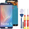 SiuVorZhi Display LCD compatibile con Samsung Galaxy Note 5 Display LCD Touch Screen Assembly Riparazione Parti di ricambio con strumenti.