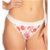 Calvin Klein Slip Brasiliana Donna CK Articolo QF5834E Brazilian (A VERAGE), V3Q Lilium Print Strawberry Shake, S