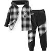 Generic Bambino Bambino Manica Lunga Stampe Top e Pantaloni Bambino Bambini 2 Pezzi Set Abiti Bambini Autunno Inverno Vestiti Pigiama Bambina 9 Anni