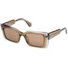 Max&Co. Mo0117 Occhiali, Verde Chiaro/Altra, 52 Unisex-Adulto