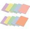 Pigna Monocromo Pastel 02298900C, Quaderno formato A4, Rigatura 0C, righe per 4° e 5° elementare, Carta 80g/mq, Pacco da 10 Pezzi