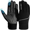 boildeg Guanti da Ciclismo Invernali Antidérapants et amortissants avec Couleur de signalisation Convient pour per Uomo/Donna…
