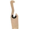Ronyme Supporto per bilanciere da stacco in Legno Edge per Esercizi da Terra 48x12,5x6 cm, Struttura Stabile Antiscivolo Resistente
