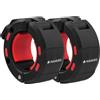 Navaris Morsetti Bilanciere Palestra - Set di 2 Ferma Bilanciere con Pesi da Casa - Ø 50 mm - Chiusura Rapida e Design Magnetico per Bilancieri Palestra - Leggeri e Resistenti