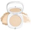 NÉO MAKE UP NEO MAKE UP Cipria Compatta Opacizzante con Specchio e Pennello - Intense Serum Satin Pressed Powder - Polvere Trucco Trasparente - Highlighter Makeup Polvere - SPF30 - Effetto Soft-Focus - 10g