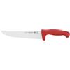 Tramontina Coltello da Macellaio in Acciaio Inossidabile Professional Rosso NSF 21,5 cm