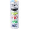 INNSPIRO Set di gemme decorative acriliche goccia colori fluo 5x8 mm. 600u.Aprox