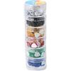 INNSPIRO Set di gemme decorative acriliche cuore colori basici 10 x 10 mm. 240 u.Circa