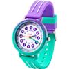 Kiddus Orologio Educativo per Bambini, Orologio da polso Analogico per Bambino e Bambina a partire da 5 Anni, Resistente all'acqua 5ATM, Primo Orologio per l'Infanzia, Regalo Bimbo Apprendimento