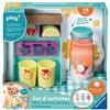 Ravensburger Play+ - Set di attività: Il mio primo set da bere - Giocattolo per bambini a partire dai 18 mesi - Versione francese - 34068