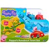 BANDAI Circuito Peppa Pig Treno e Auto