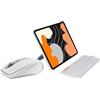 Logitech MX Anywhere 3S for Mac, mouse wireless Bluetooth compatto, 8000 DPI su qualsiasi superficie, Flip Folio, custodia con tastiera per iPad Pro (M4) e iPad Air da 13 pollici (M2 e M3), ITA QWERTY