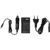 Vhbw Caricabatterie USB Per Fotocamera Leica Digilux 1 E 3 – Stazione Di Ricarica Con Cavo Micro-USB
